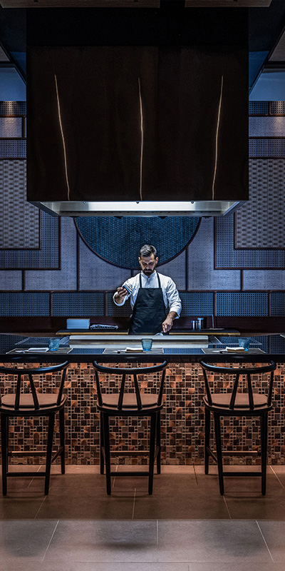  Emblematic image of the Japanese restaurant Nihao by Kabuki at the Lopesan Costa Meloneras, Resort & Spa hotel in Gran Canaria 